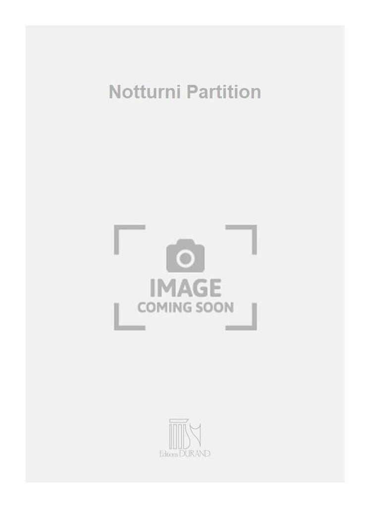 Notturni Partition